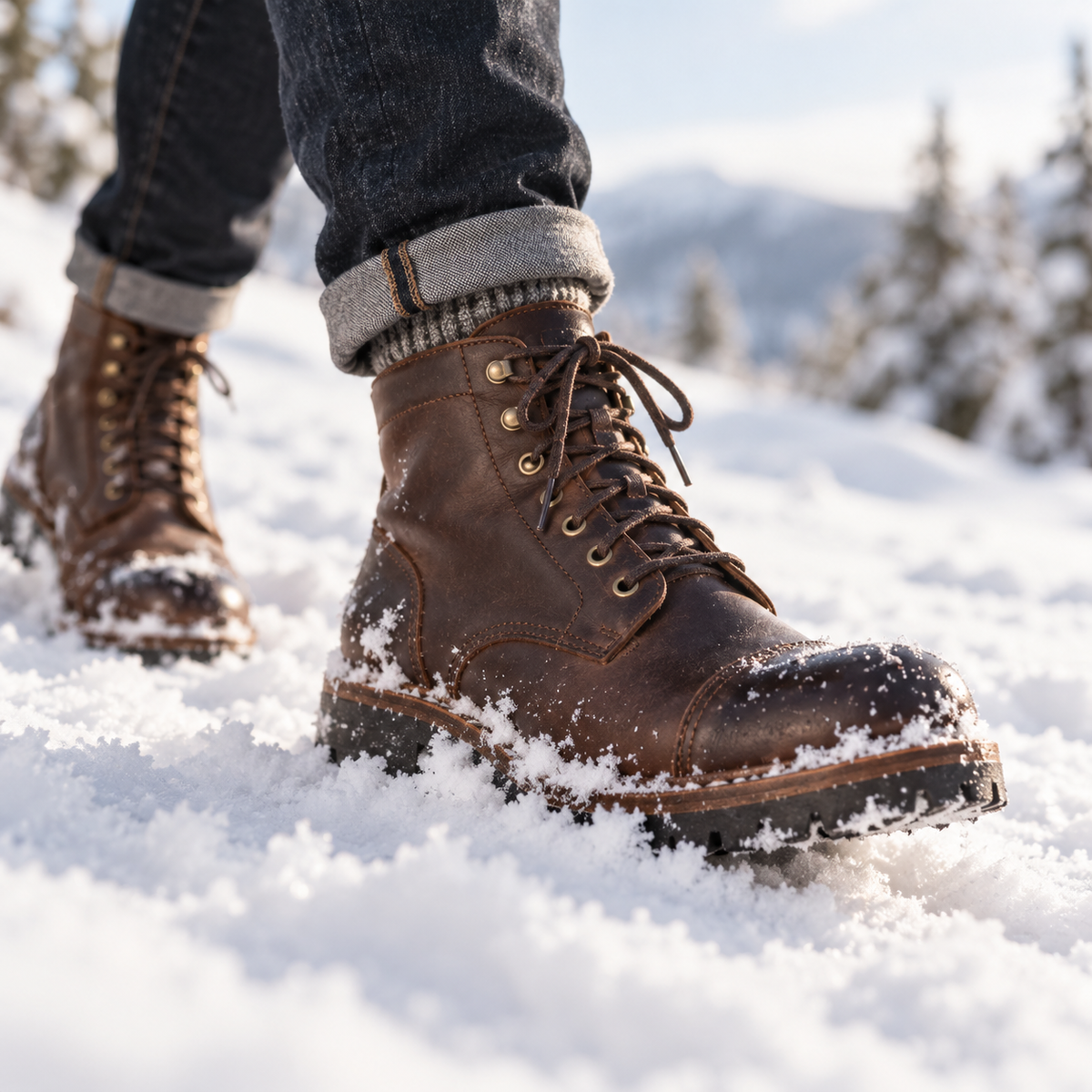 How to Care for Leather Shoes in Winter