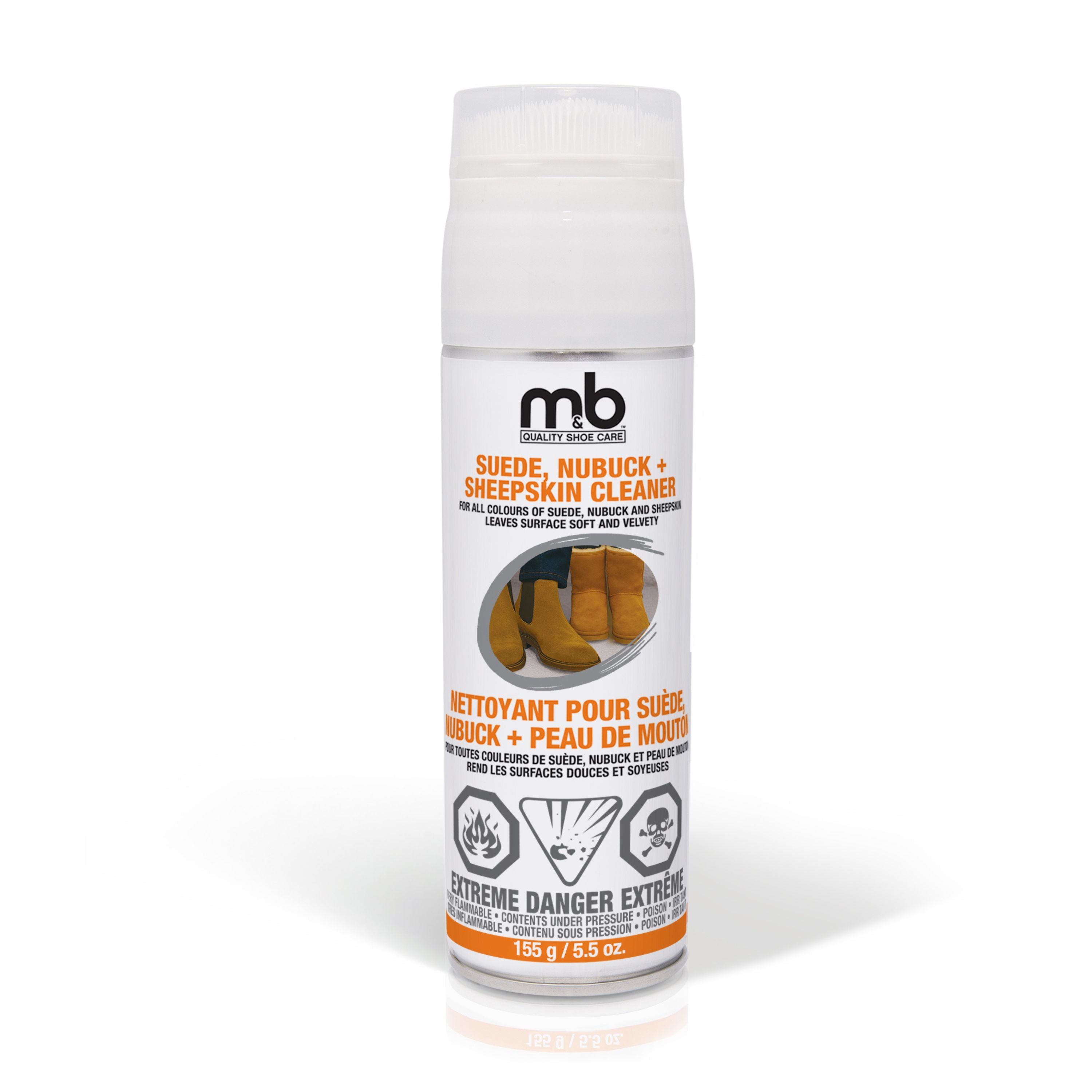 Suede, Nubuck + Sheepskin Cleaner