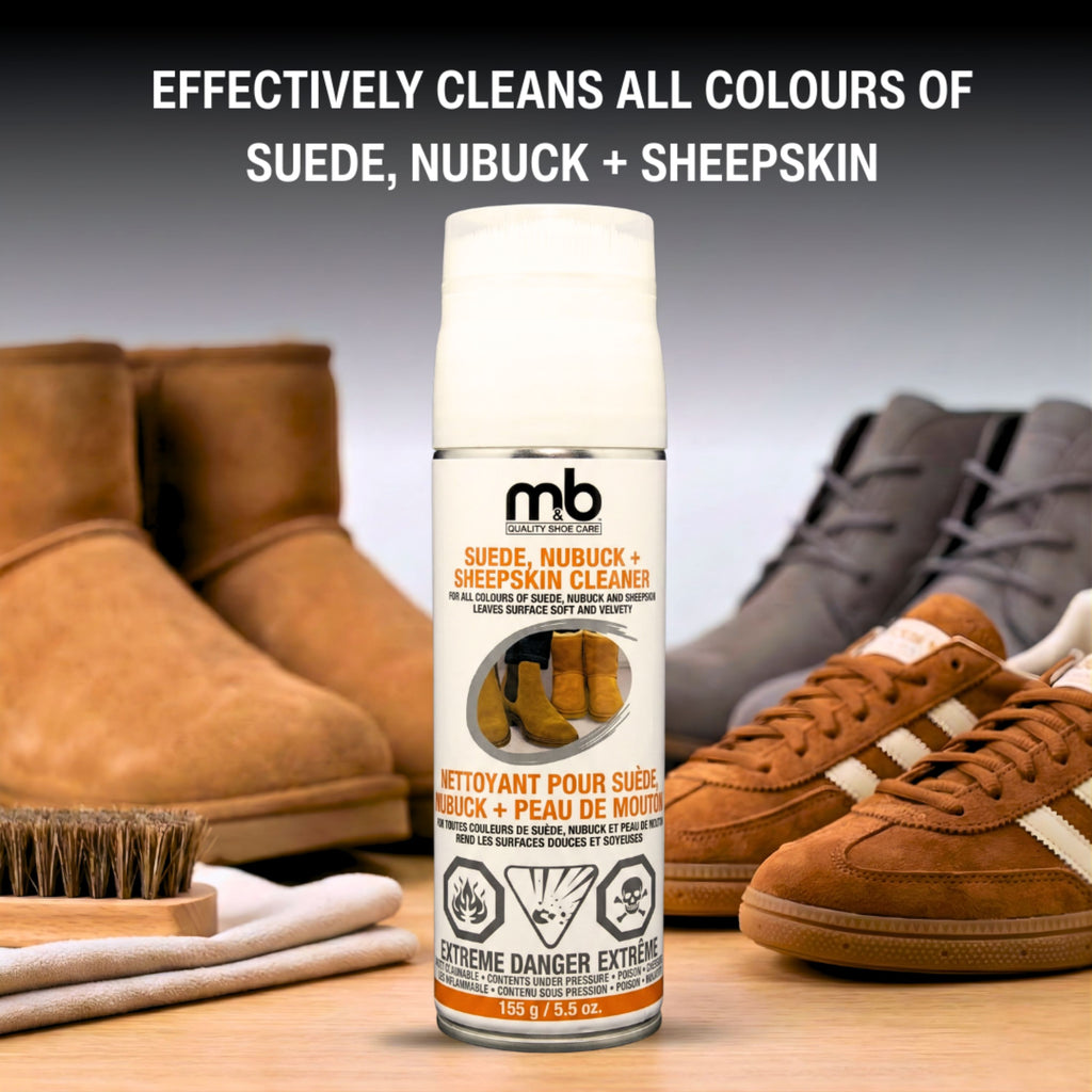Suede, Nubuck + Sheepskin Cleaner