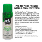 PRO-TEX™ Eco Friendly Water + Stain Protector