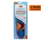 Comfort Energy Massaging Gel Insoles 2 Pack