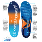 Comfort Energy Massaging Gel Insoles 2 Pack