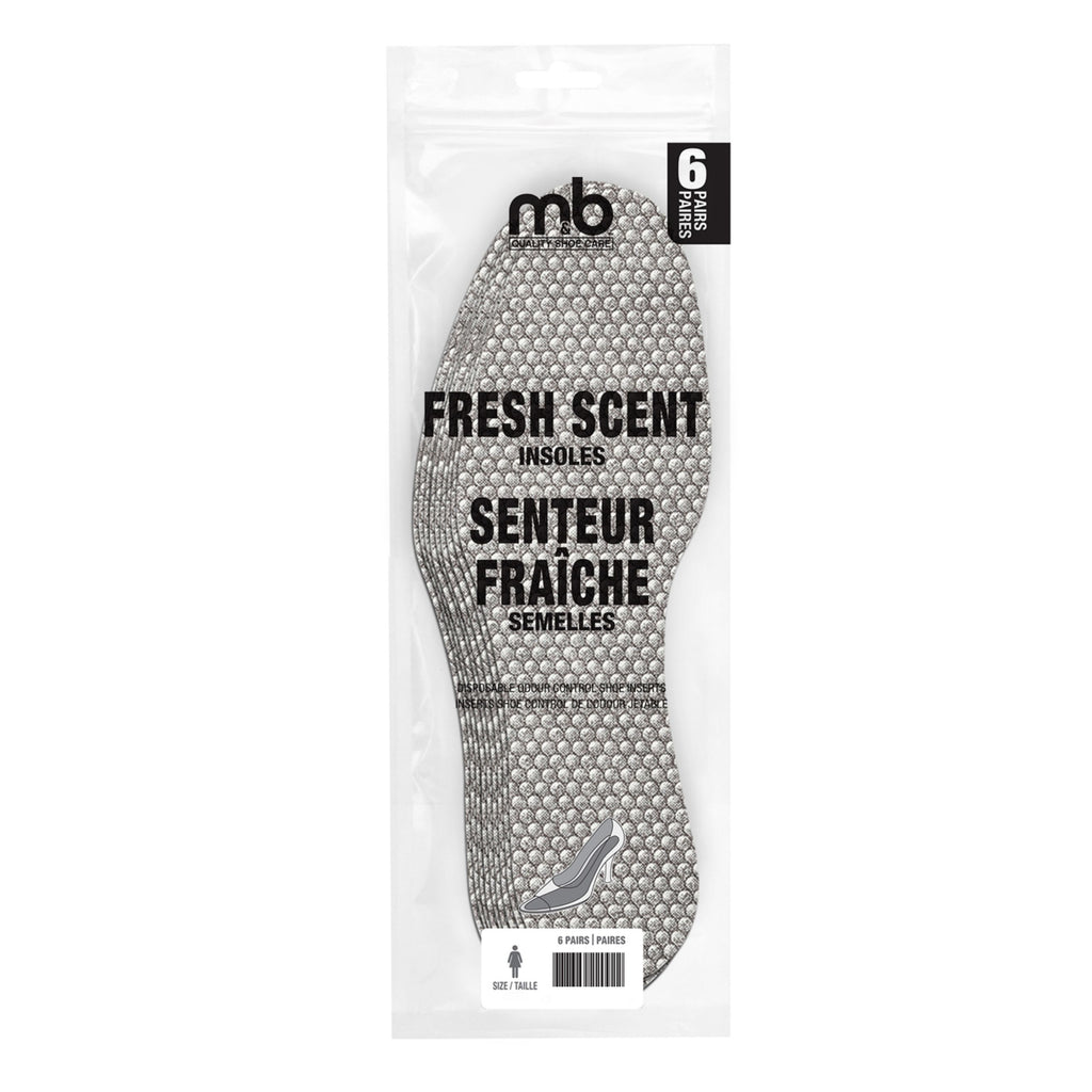 Fresh Scent Insoles 6 Pack