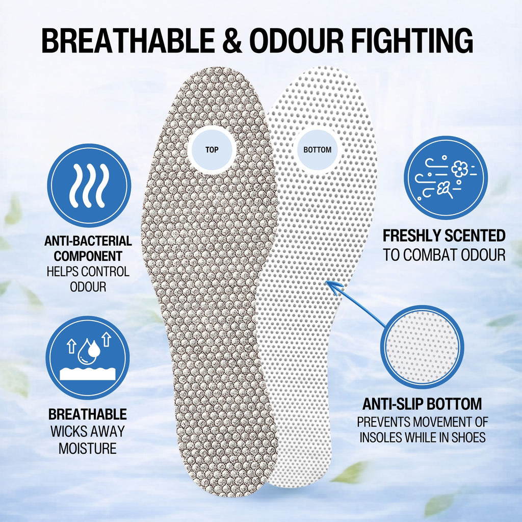 Fresh Scent Insoles 6 Pack