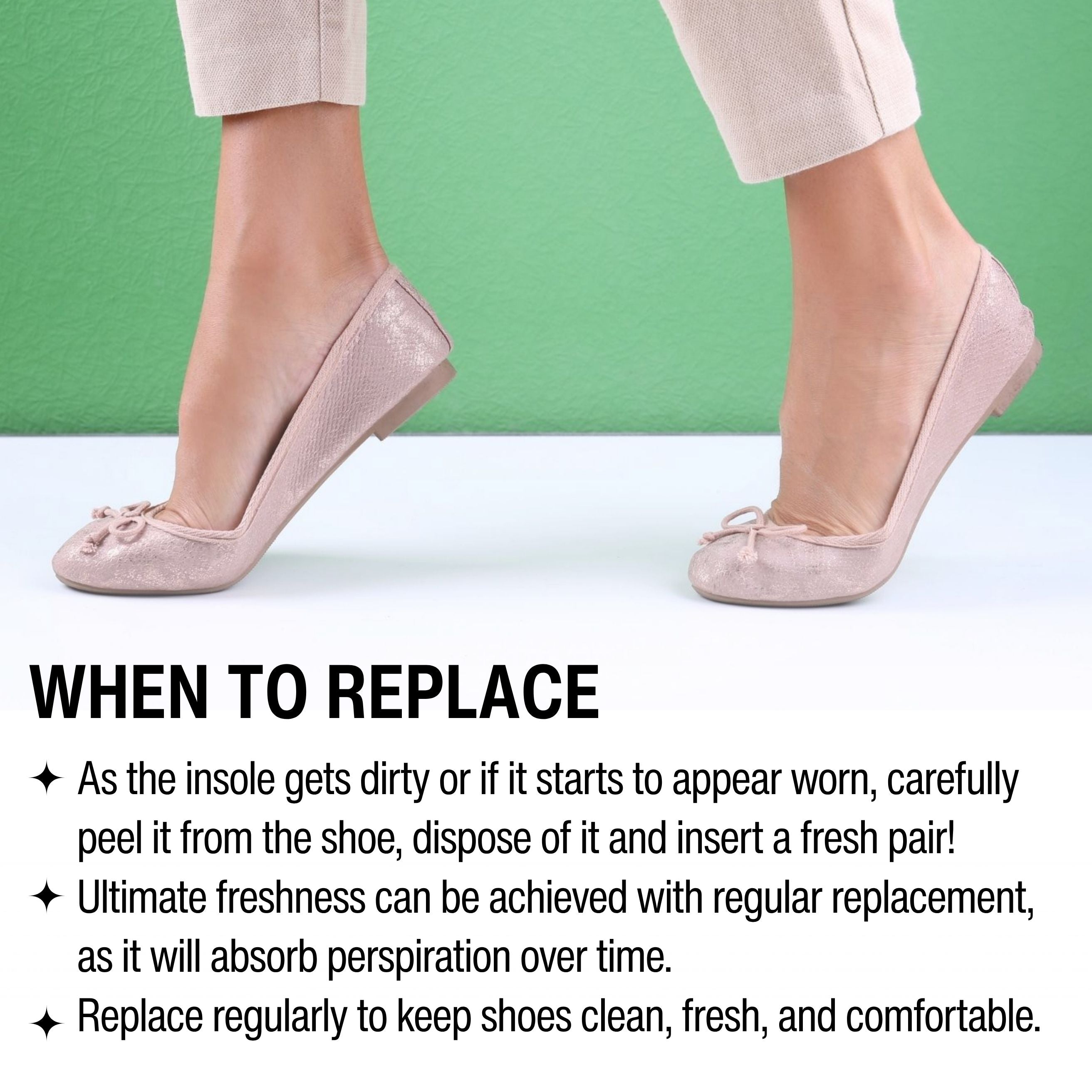 Fresh Scent Insoles 6 Pack