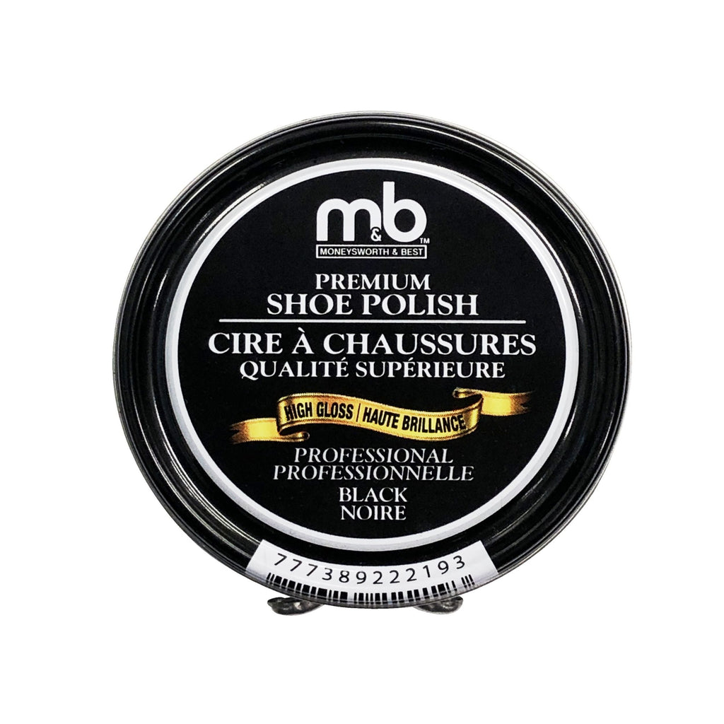 Premium High Gloss Black Shoe Polish
