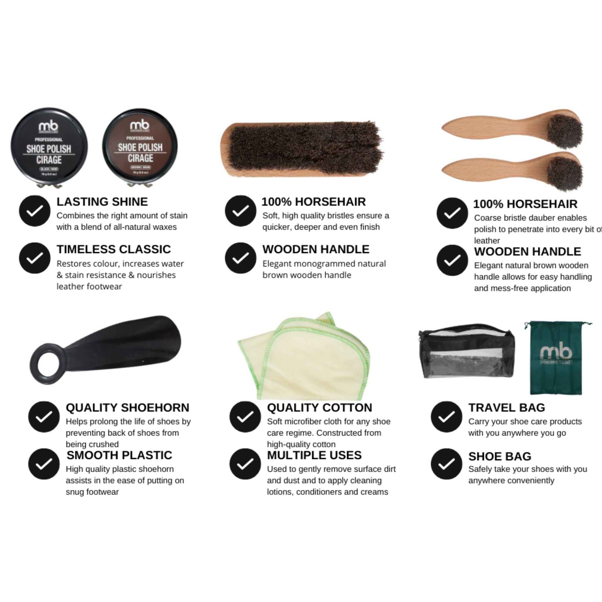 Pro Shine Deluxe Kit - Polishes