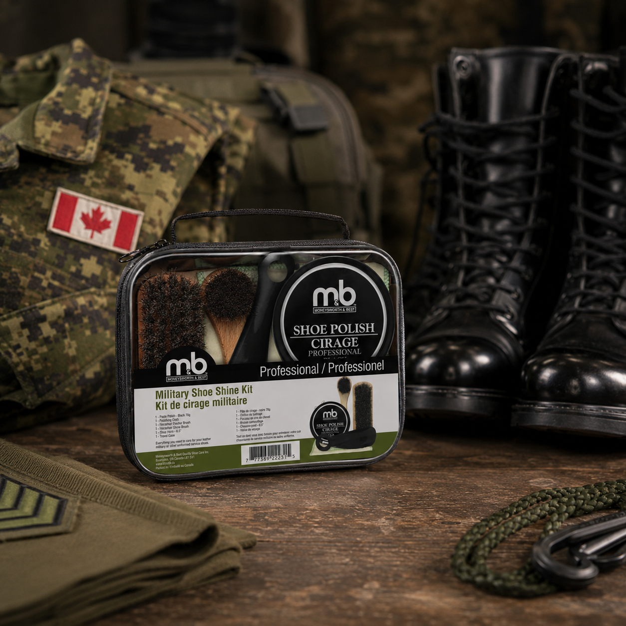 Military Shoe Shine Kit