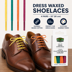 Dress Round Waxed Lace 4 Pack