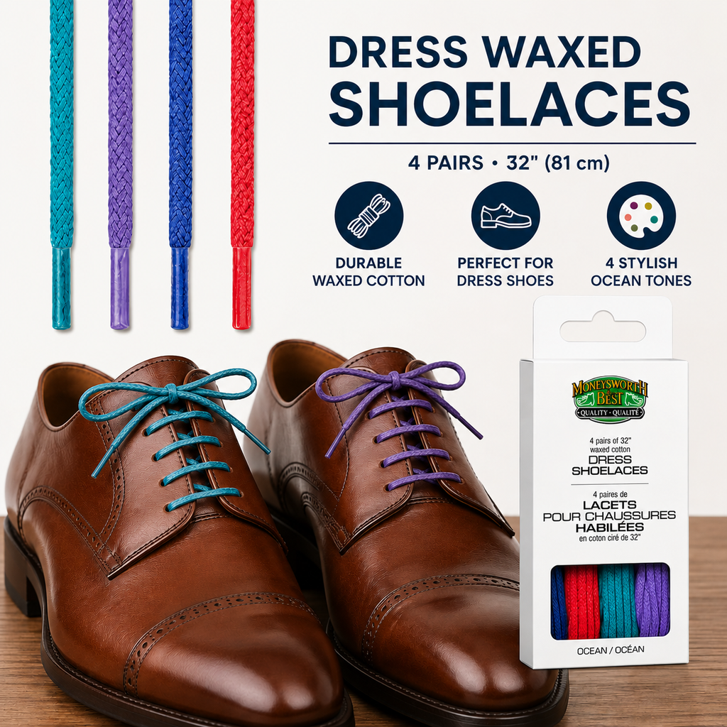Dress Round Waxed Lace 4 Pack
