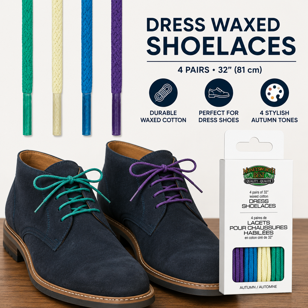 Dress Round Waxed Lace 4 Pack
