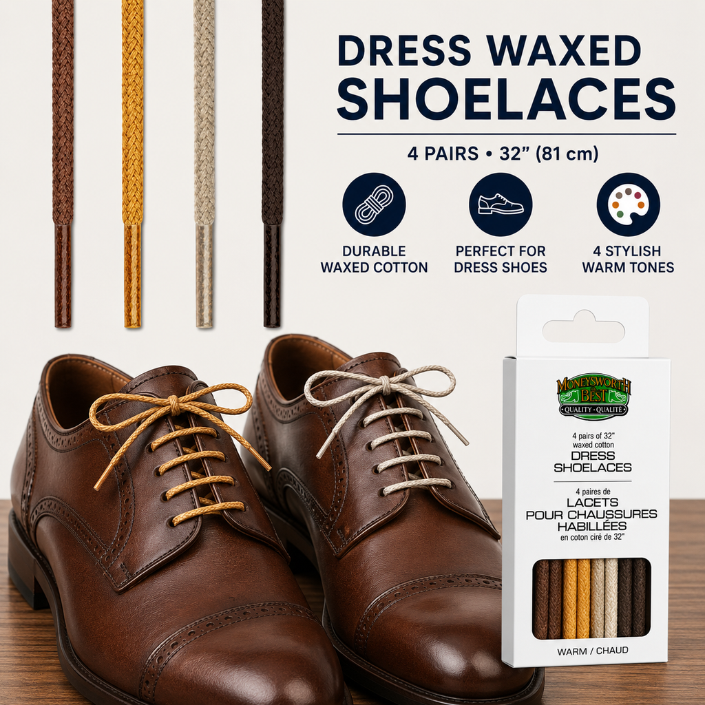 Dress Round Waxed Lace 4 Pack
