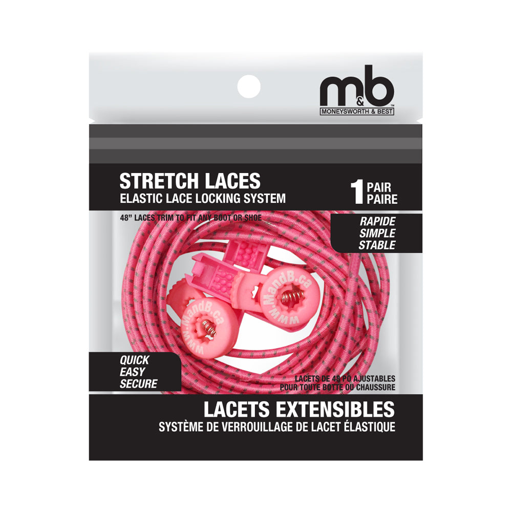 Stretch Round Locking Lace