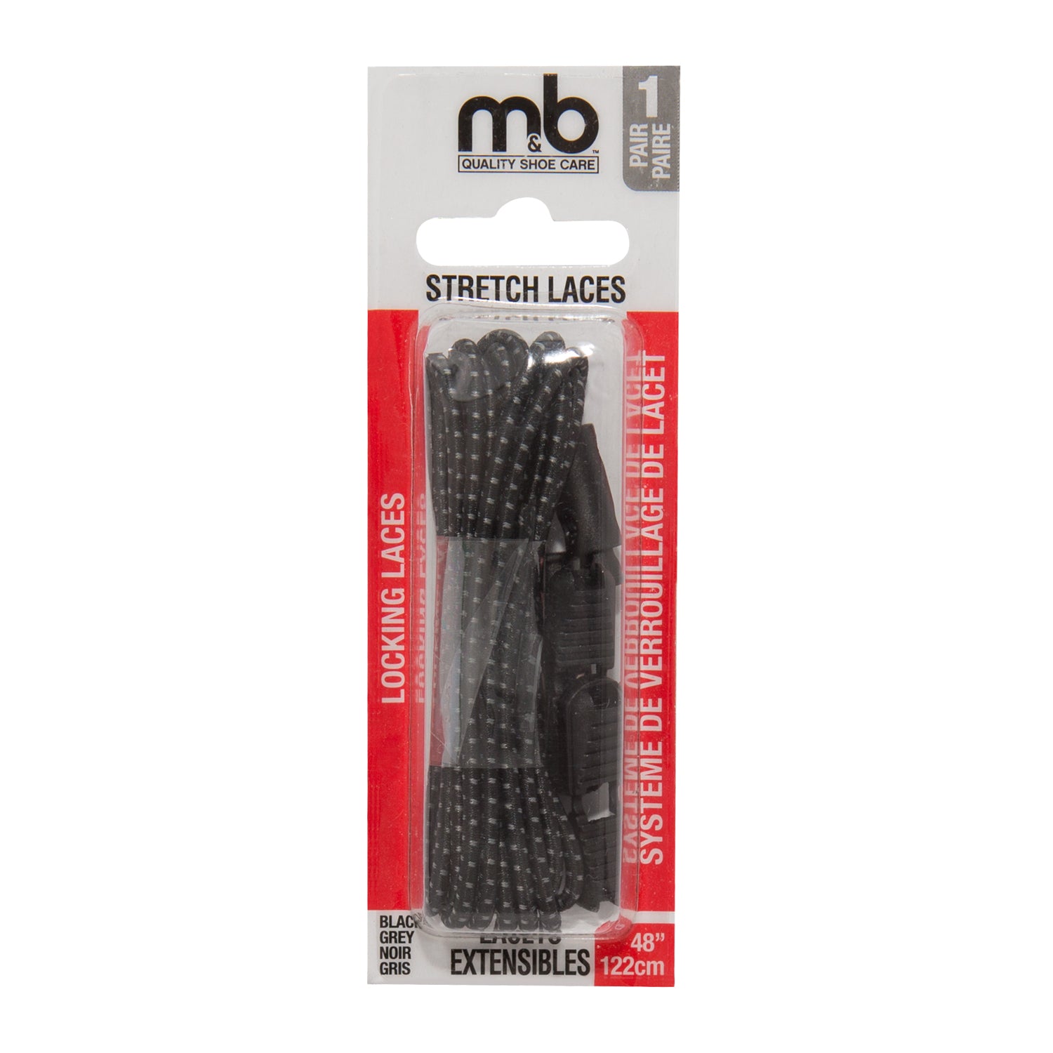 Stretch Round Locking Lace