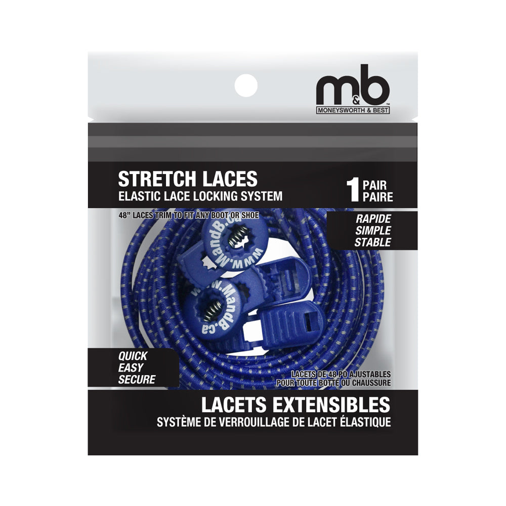 Stretch Round Locking Lace