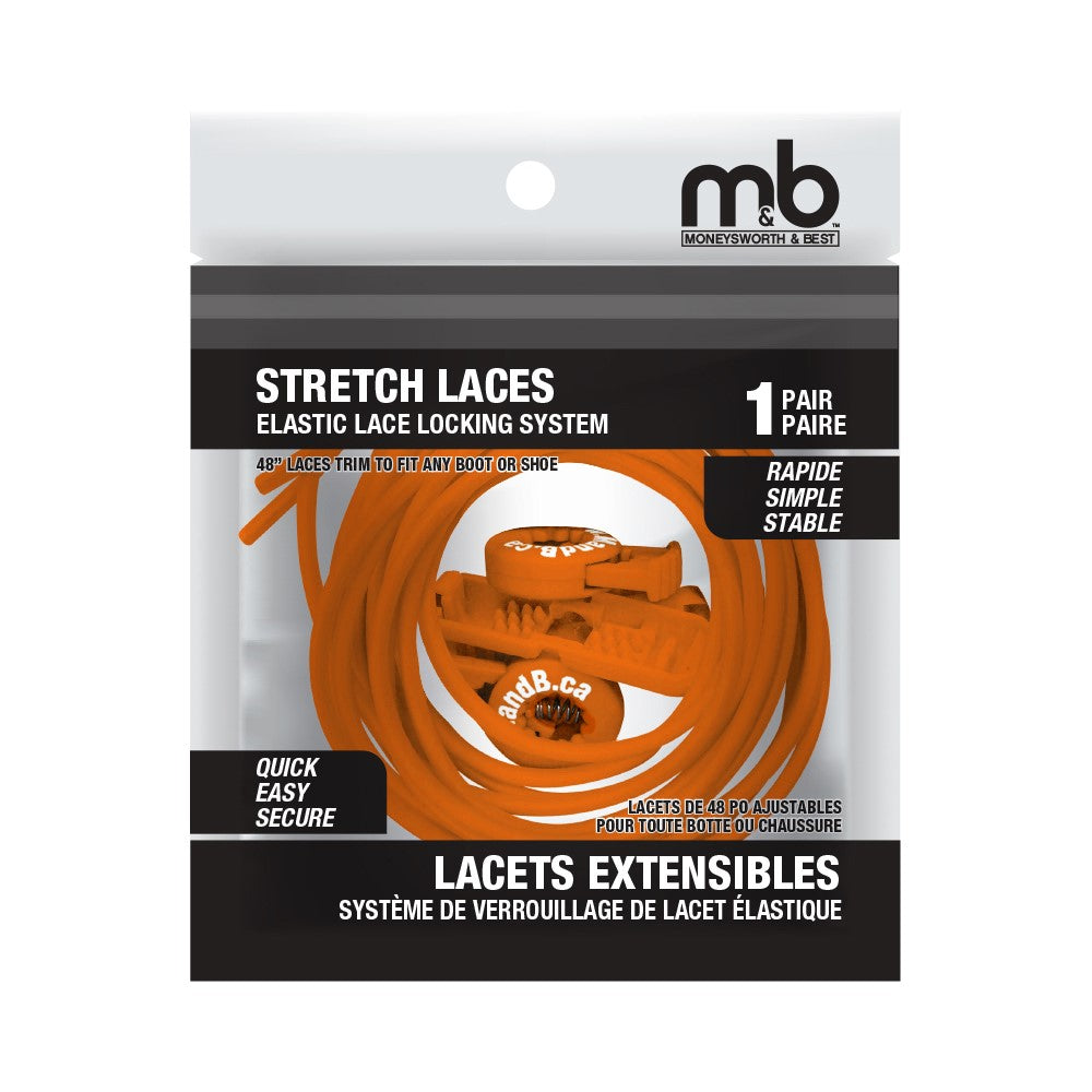 Stretch Round Locking Lace