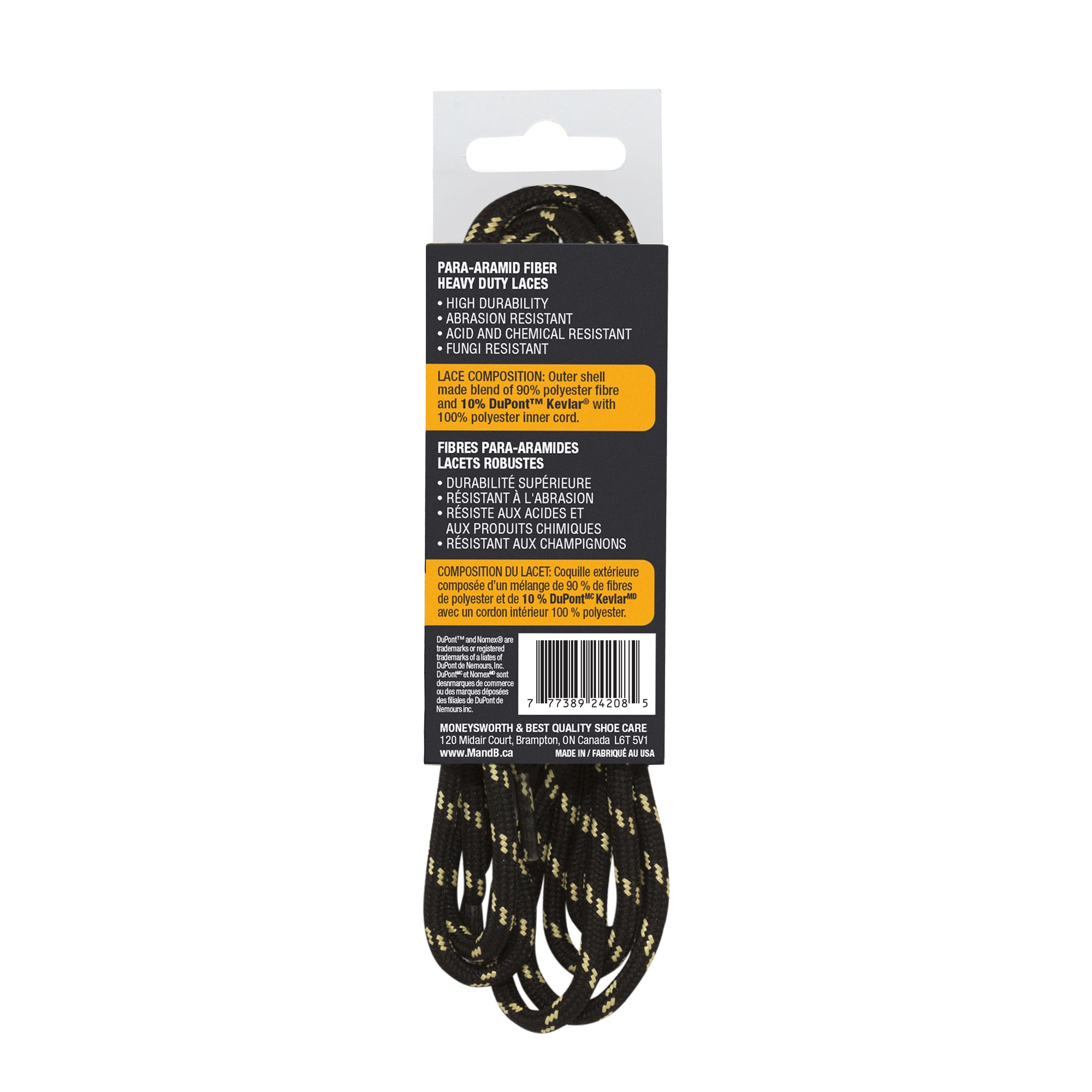 Para-Aramid Fiber (Kevlar) Lace