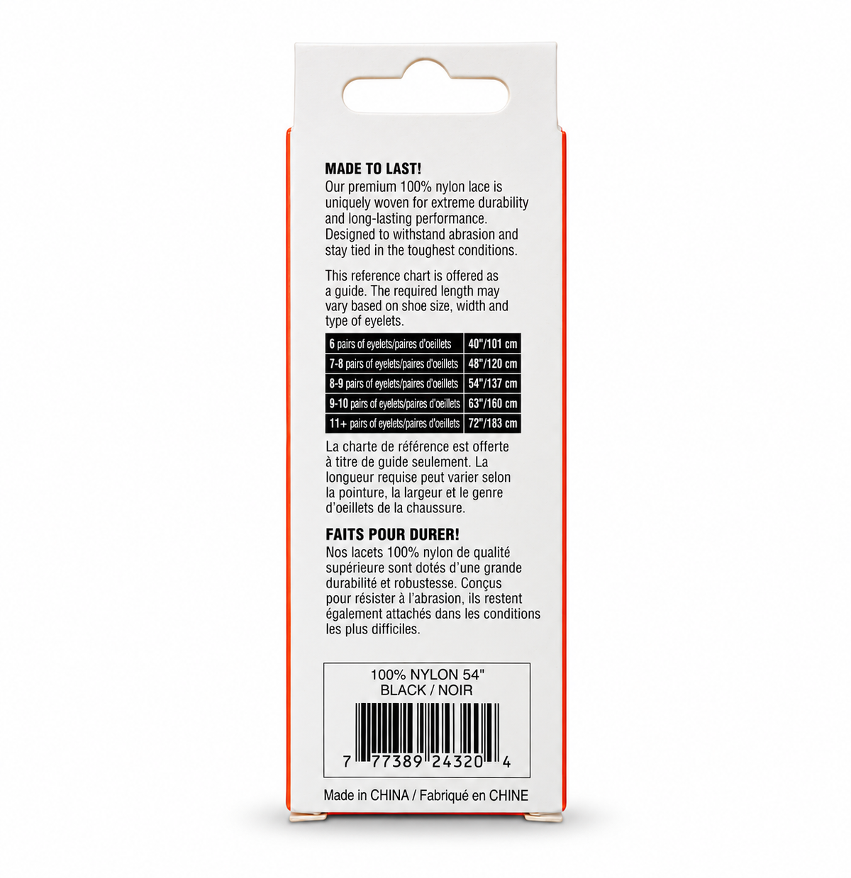Heavy Duty 100% Nylon Lace