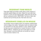 Deodorant Foam Insole