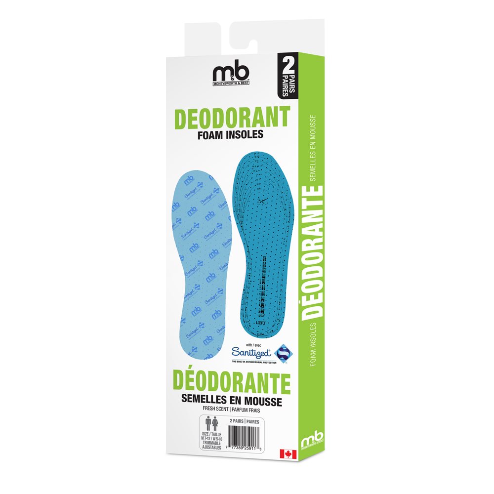 Deodorant Foam Insole