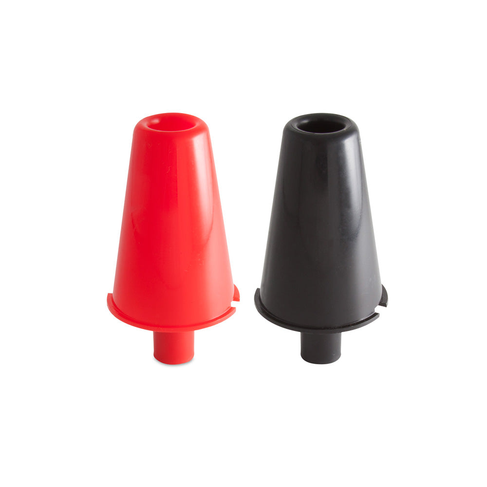 Replacement Plastic Cones (Red/Black) Electric Shoe Polisher