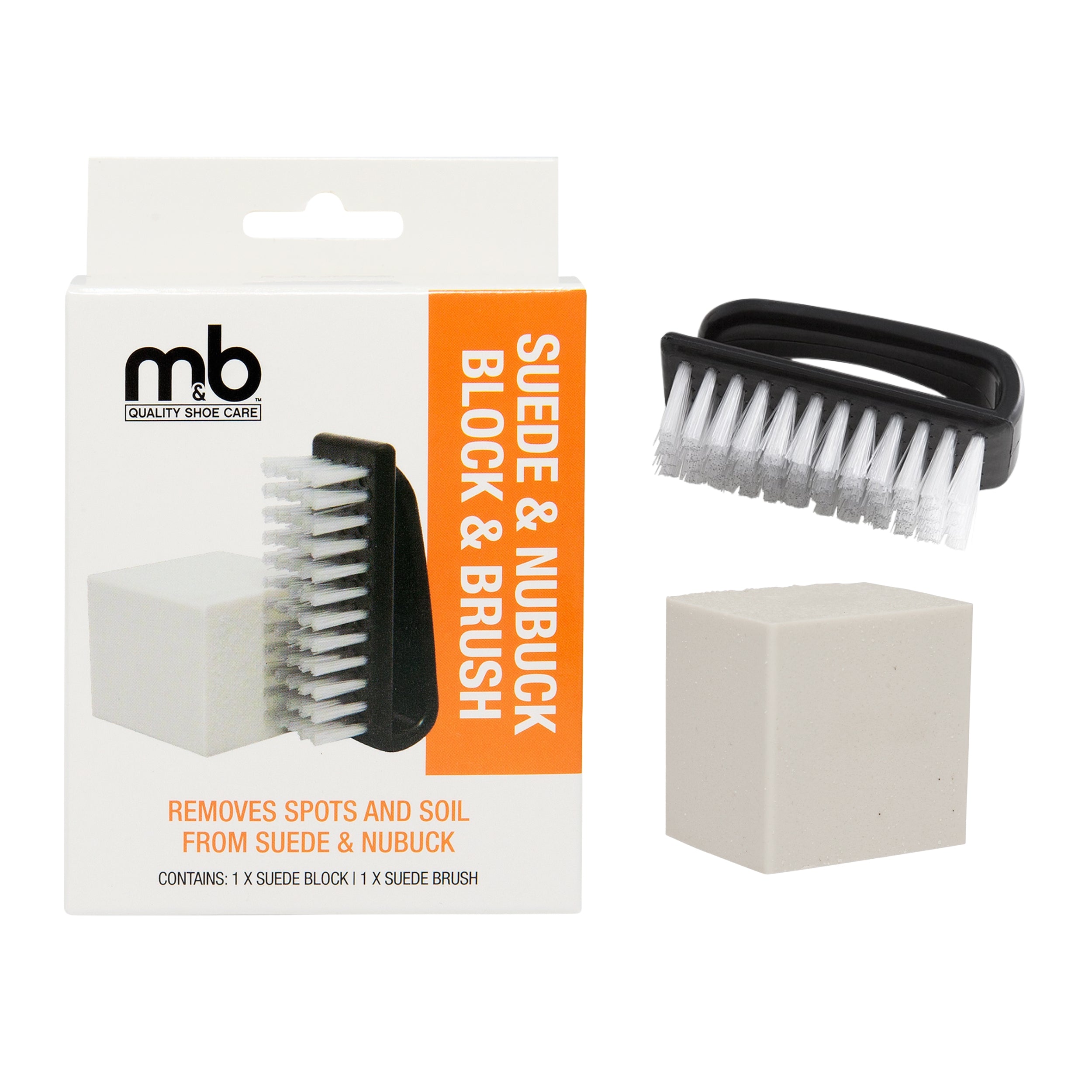 Suede & Nubuck Block & Brush Kit