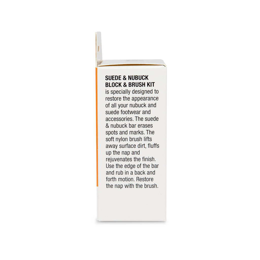 Suede & Nubuck Block & Brush Kit