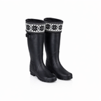 Fleece Welly Socks (Knit Cuff)