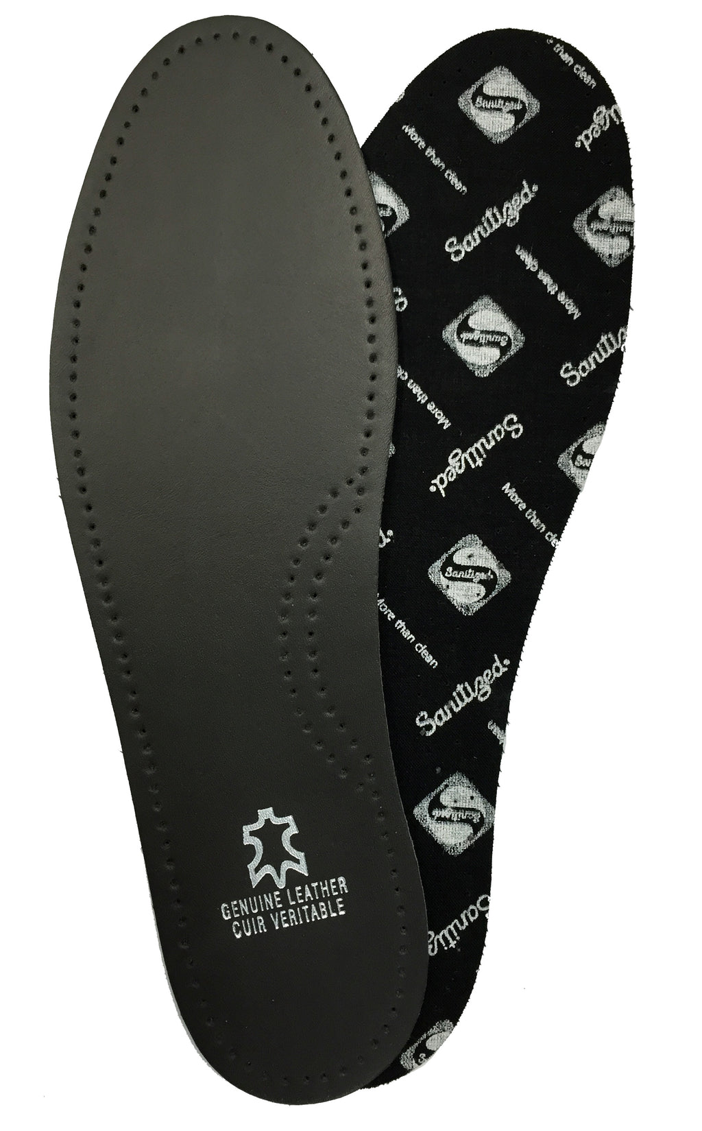 Premium Leather Insole (Black)