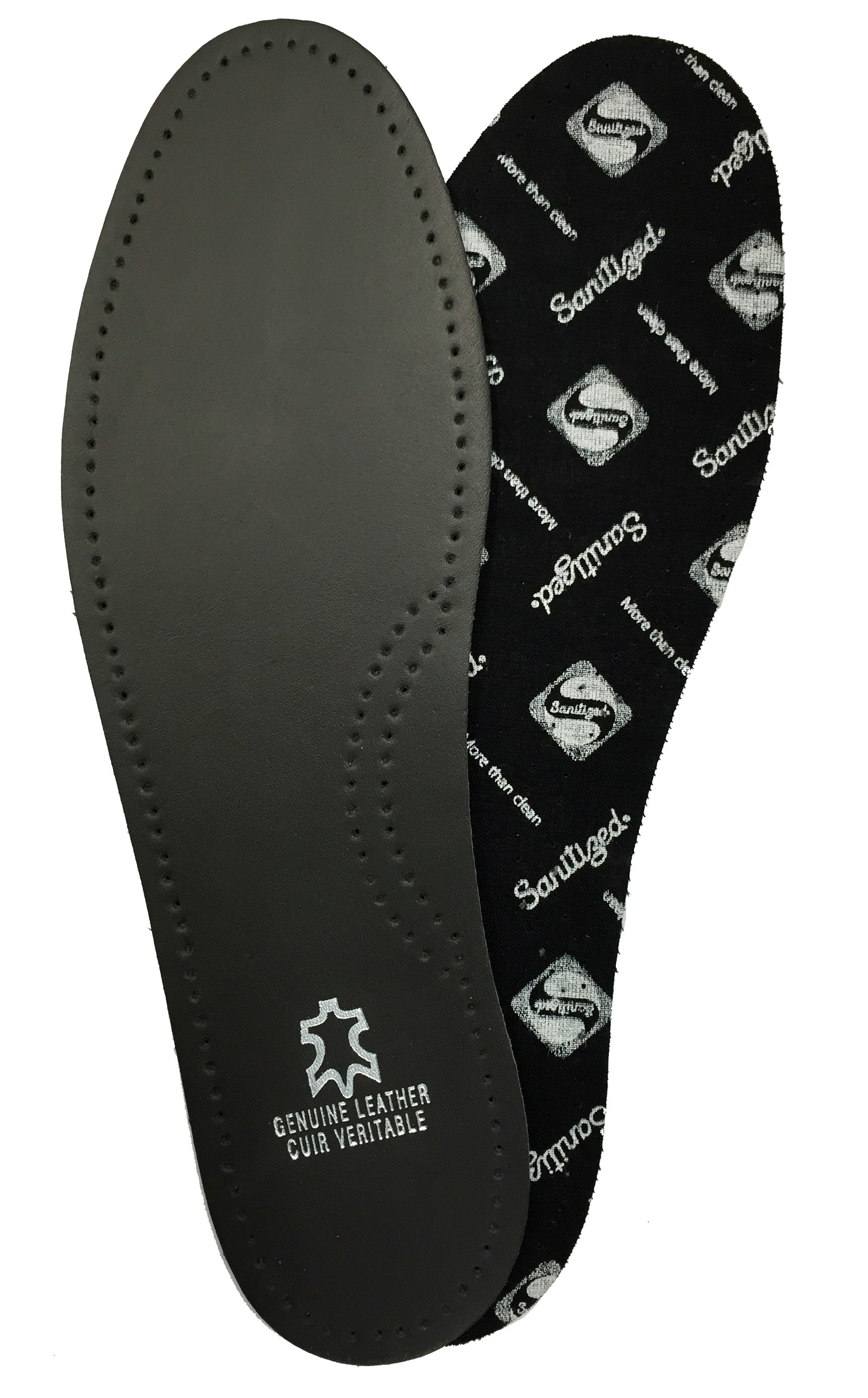 Premium Leather Insole (Black)
