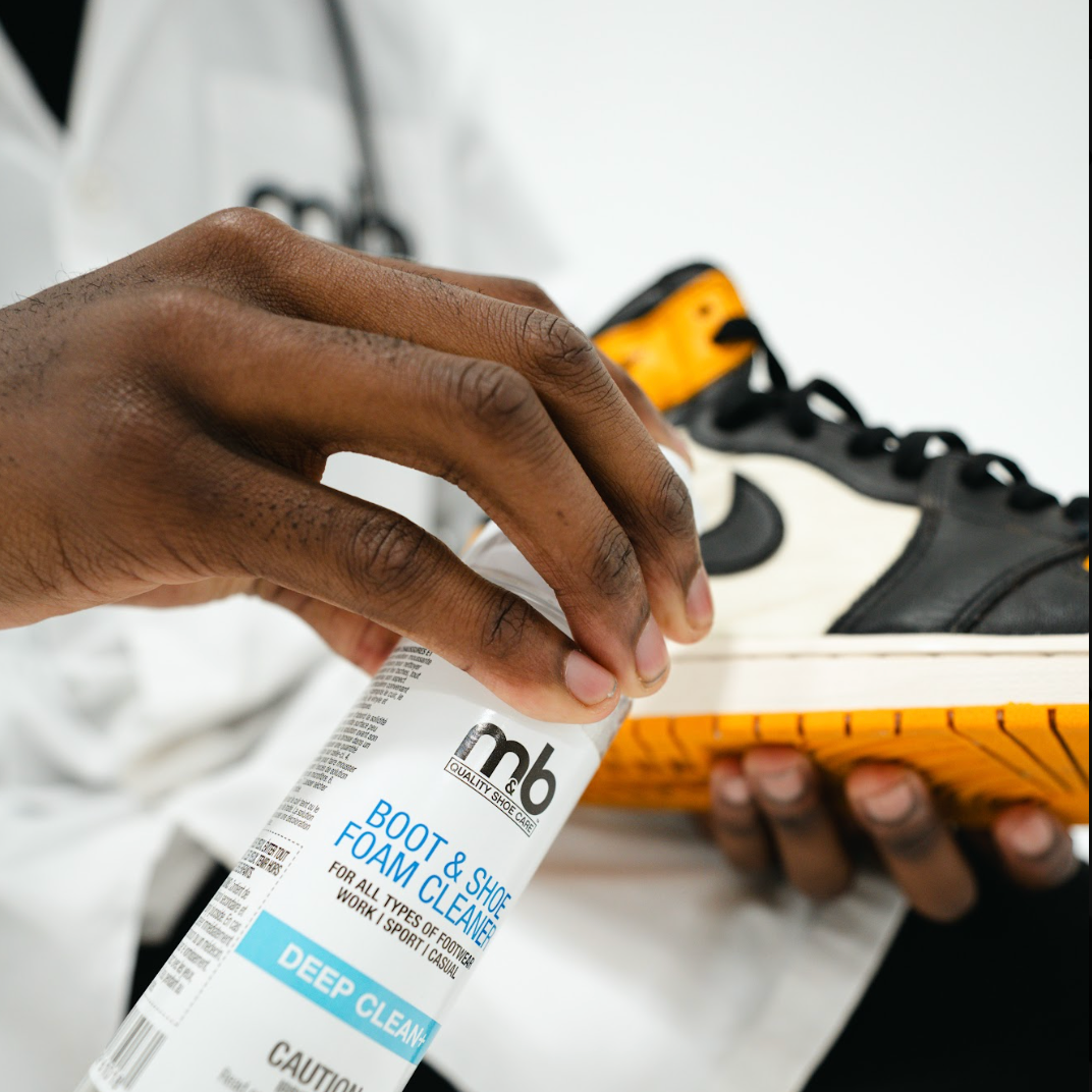 Boot + Shoe Foam Cleaner