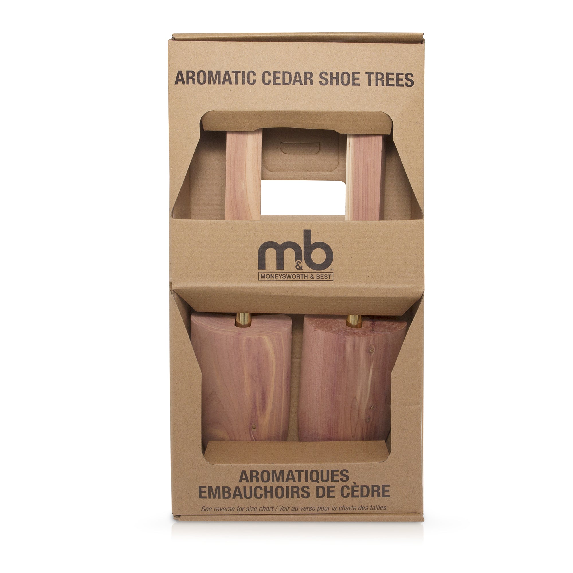 Cedar Shoe Tree (Solid Toe, Shot Gun Heel)