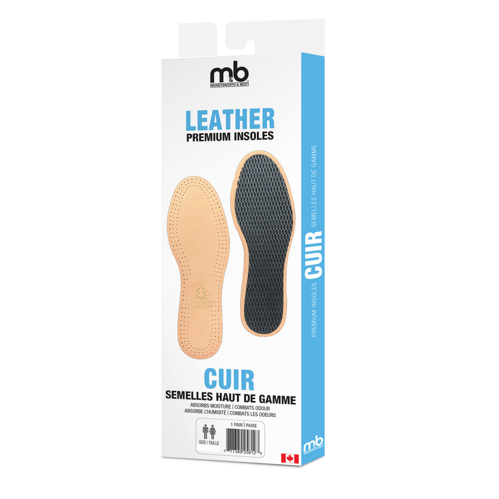 Premium Leather Insole (Tan)