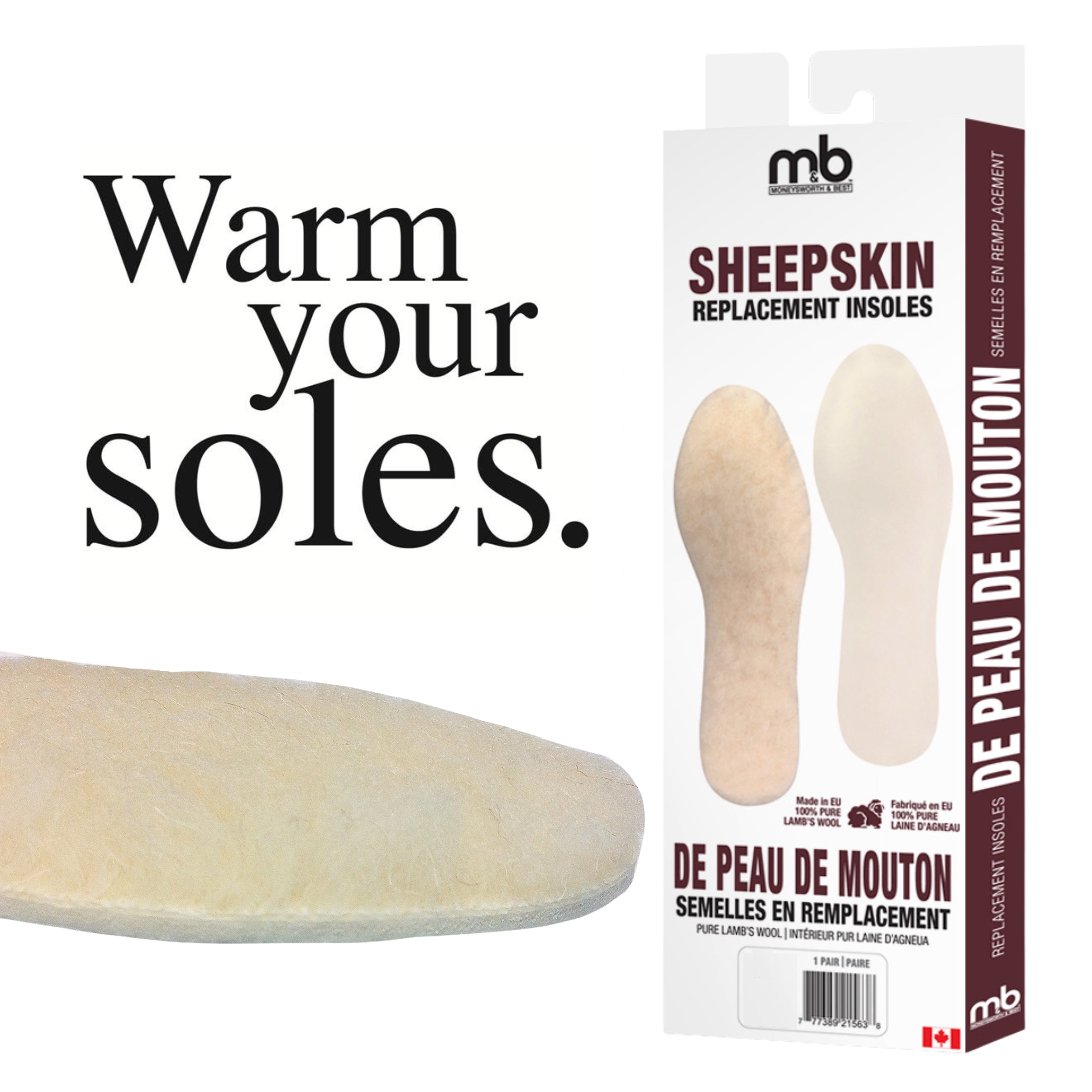 Sheepskin Replacement Insole