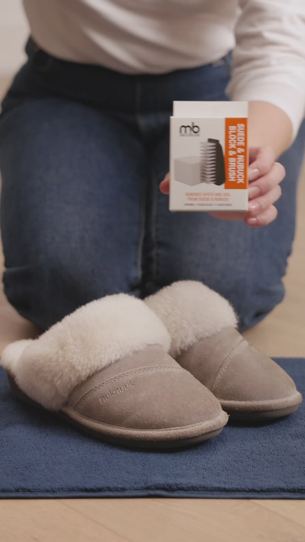 Suede & Nubuck Block & Brush Kit