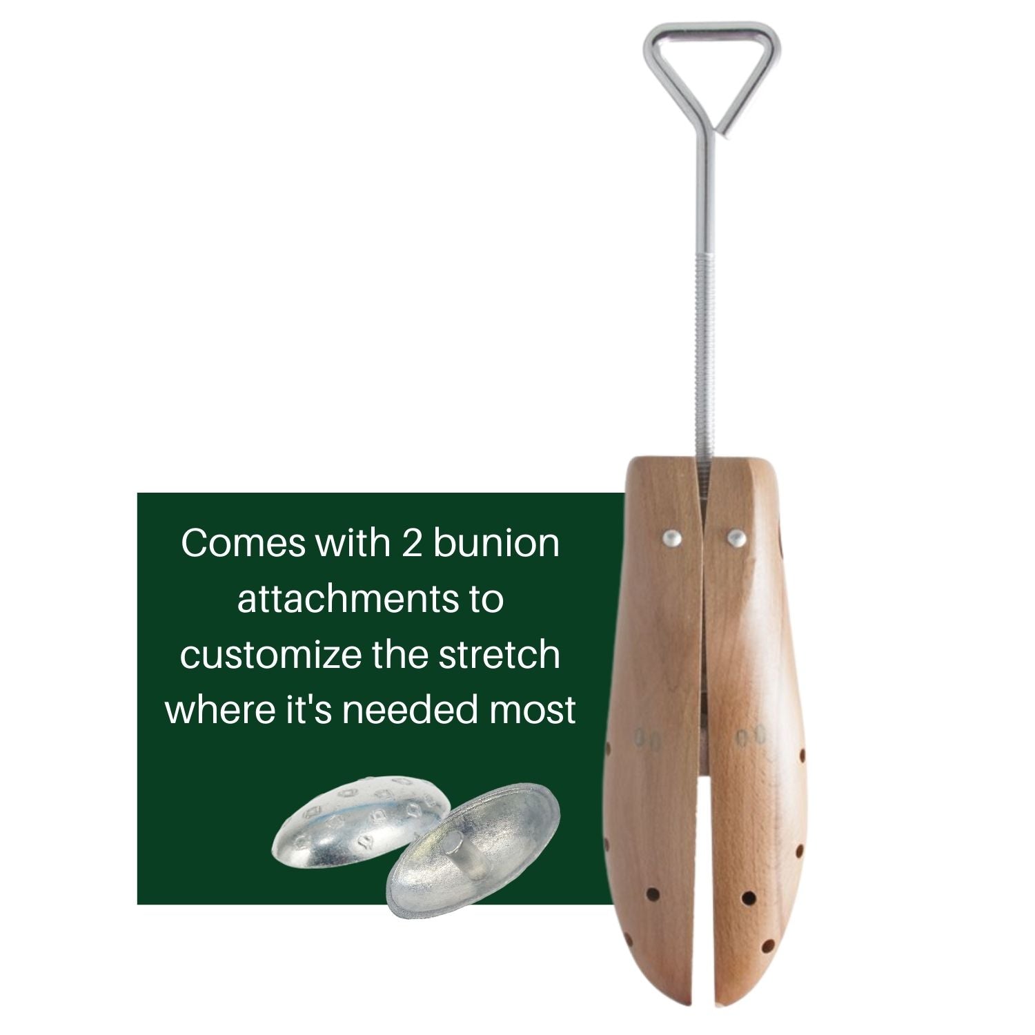 Wooden One-Way Shoe Stretcher